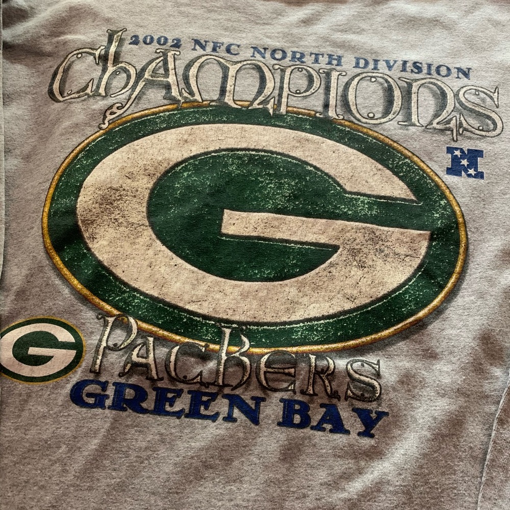Vintage 2002 Green Bay Packers NFC Championship shirt - Picture 3 of 3
